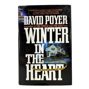 Winter in the Heart by David Poyer 1993 Autographed First Tor Edition Hardback